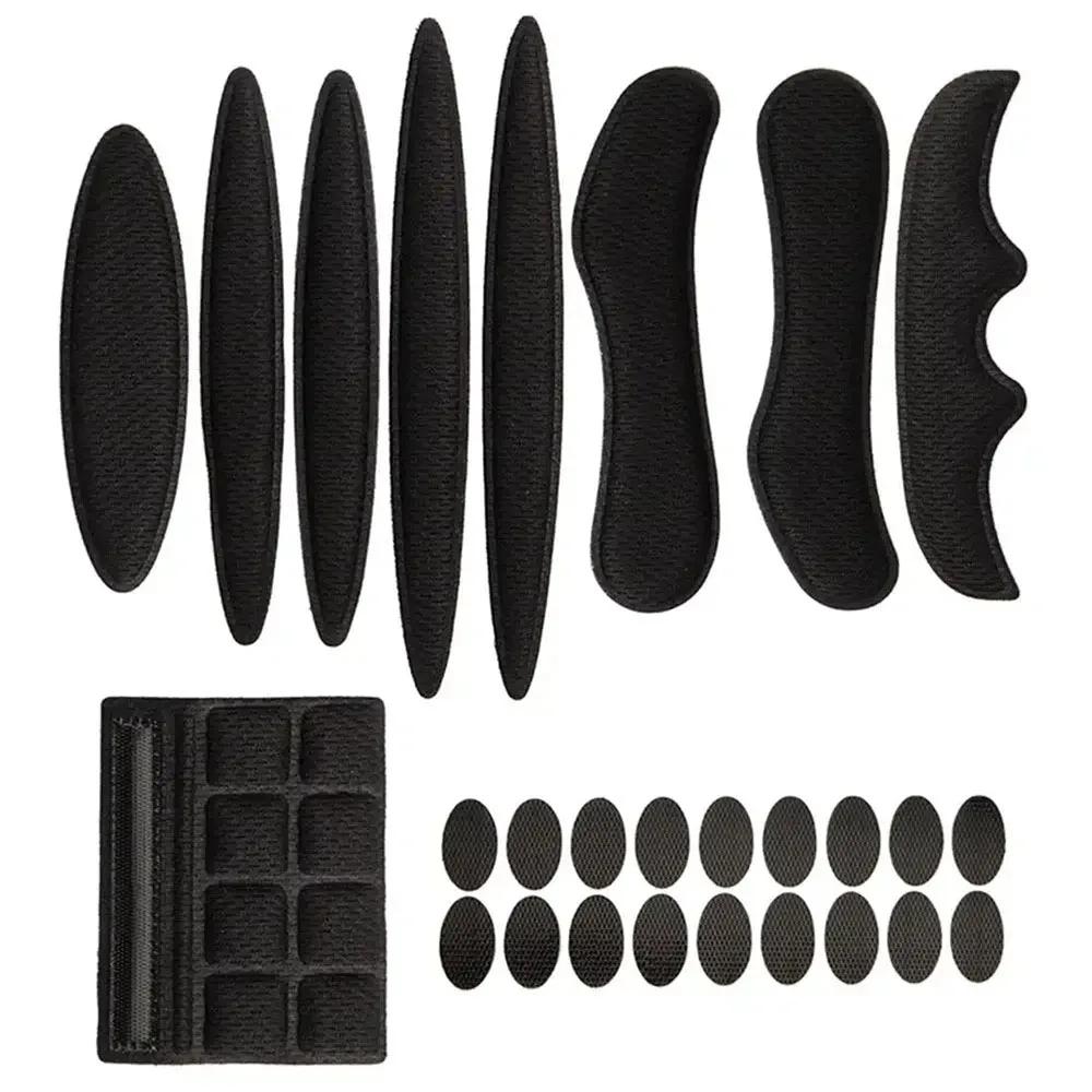 Bicycle Helmet Padding Foam Liner Kit Detachable One-Piece EVA Hot Cold Press Molding Comfortable Breathable Cycling Accessory