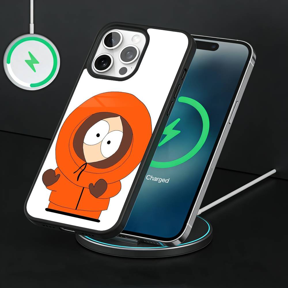 Чехол для телефона Кенни Маккормик S-South Park Для iPhone 17, 16, 15, 14, 13 Plus, Pro Max Магнитный Для Magsafe Беспроводной Зарядки