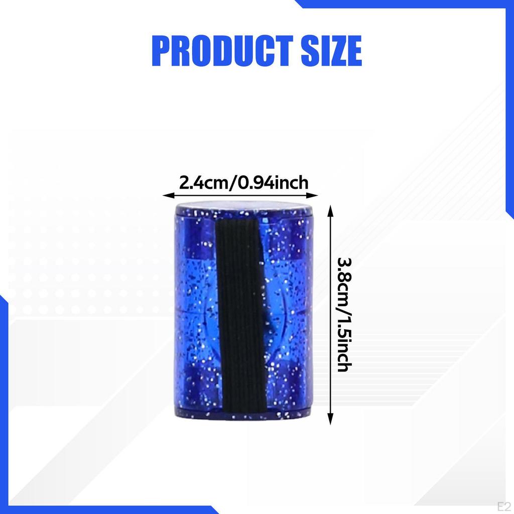 Компактная и ритмичная гитарная трещотка для пальцев с эластичным ремешком, идеально подходит для банджо, акустической гитары.