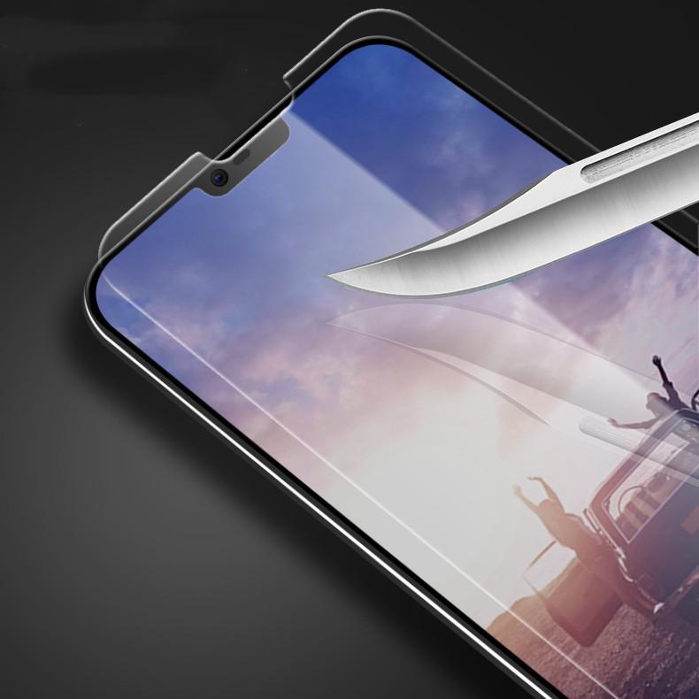 Защитное стекло для экрана Huawei P40/Honor X30/X10 Mate60 Nova6 - Защита от отпечатков пальцев, Покрытие половины экрана