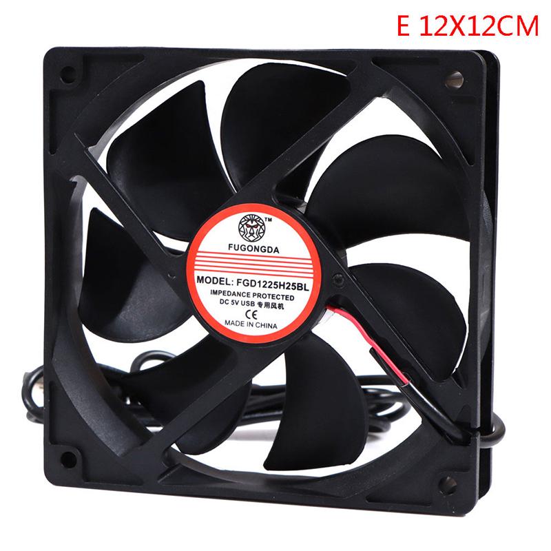 Practical Dc 5V Usb Brushless Sleeve Bearing Denominator Computer Pc Silent Cooler Cooling Fan