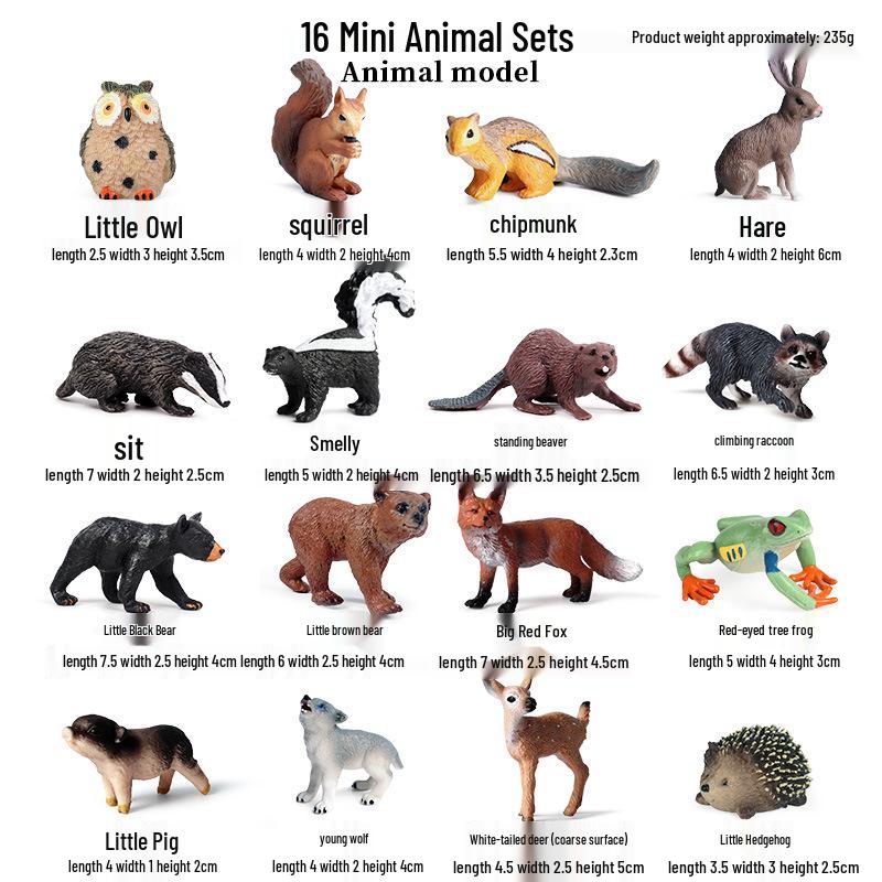 Набор фигурок диких животных: Ягуар, Гепард, Африканский Леопард для Детей