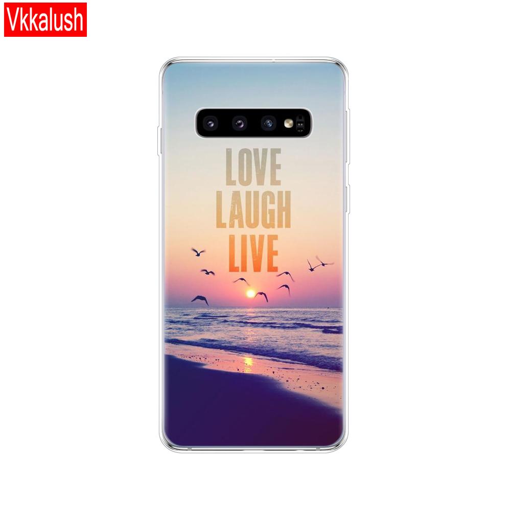 Чехол для Samsung Galaxy S10 S10 Plus, забавный силиконовый чехол из ТПУ для телефона S10 E, чехол для Samsung S10 Plus G975F S 10 SM-G973F
