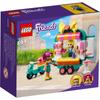 LEGO Игрушки для девочек из серии Friends, куклы для начальной школы, игрушки, блоки, кукла, ролевые игры, для детей от 6 лет и старше, магазин модной одежды Friends, фургон 41719