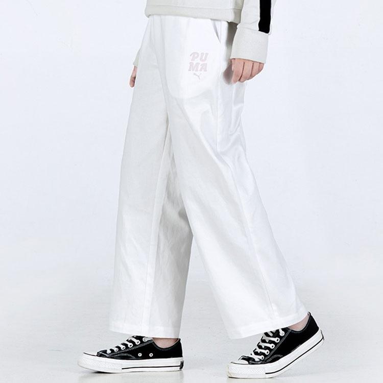 PUMA Sports Pants Women's White Moderate 536754-99