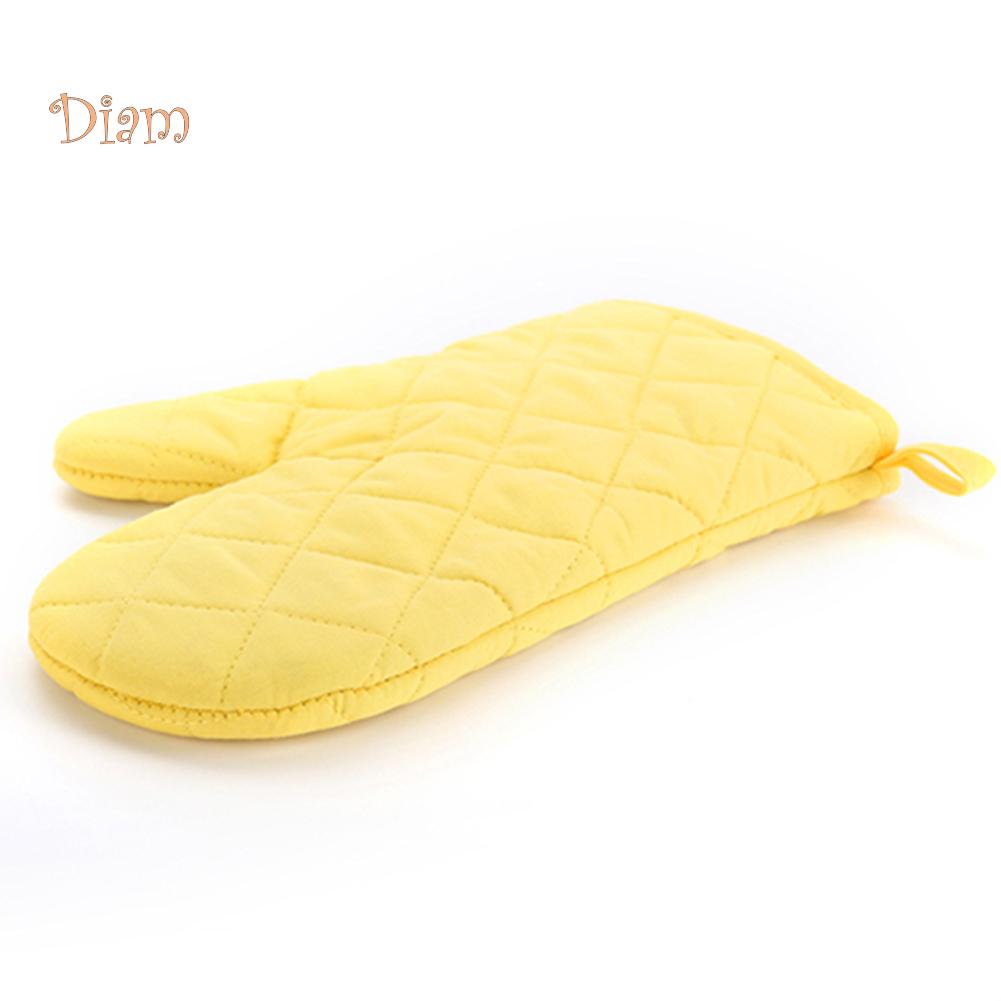 Tenfyer Cotton Oven Mitt Heat Proof Resistant Protector Kitchen Cooking Pot Holder Glove