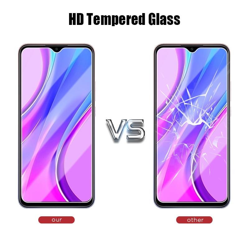 Защитное стекло для Redmi Note 12, 11, 10, 9, 8, 7 Pro Plus, 5G, защитное стекло для Redmi 9A, 10C, 9C, 9AT, Note 11S, 10S, 9T, 8T, 4 шт.