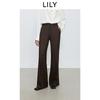 LILY шерстяные узкие брюки-микропуловер в стиле Old Money, стройнящие