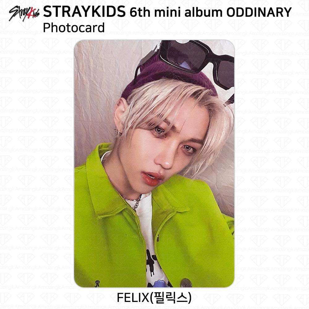 Stray Kids 6th Mini Album Oddinary Official ID Card Photocard KPOP K-POP