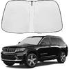 Front Windshield Sunshade Fit For Jeep Renegade 2015-2025 UV Ray Reflector Foldable Car Shade Automotive Windshield Sunshades Jeep Renegade