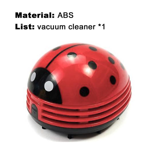 Пылесос Ladybug Vacuum Anti-Scratch Multifunction Portable Desktop Coffee Table Vacuum Cleaner для дома