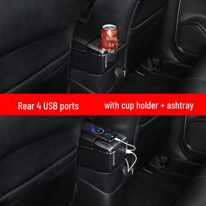 Proton Wira Center Armrest Box Accessory for Storage and Interior Modification