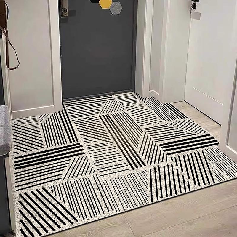 Door Floor Mats For Home Use, High-End Door Dirt-Resistant And Easy To Take Care Of, Non-Slip Foot Mats, Door Entrance Dust Removal Carpet