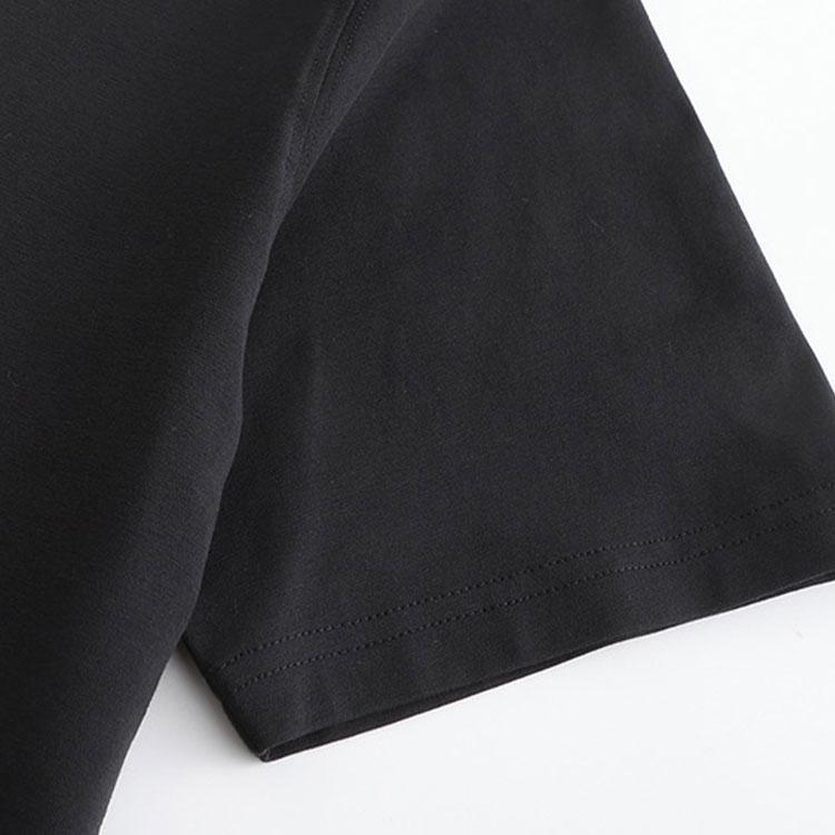 Adidas Классическая удобная дышащая трикотажная футболка с логотипом и коротким рукавом, унисекс, цвет черный белый ADICLTS24TK-BW