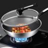 Meichu 32cm 304 Stainless Steel Wok