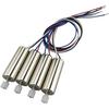 4PCS Motor Set for Syma X5 X5C JXD385 V272 H107 Drones | 2 CW + 2 CCW | RC Quadcopter Replacement Motors | Silver Metal