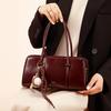 Red Bag Women's High-end Fashion 2025 Bridal Bag Simple Retro Portable Gift Daily Available Messenger Bag