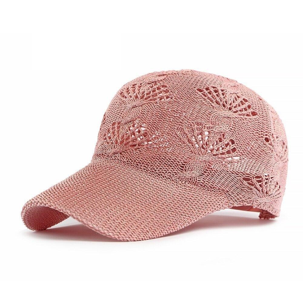 Casual Breathable Knit Hat Retro Adjustable Cap High Quality Mesh Hat Hiking Outdoor