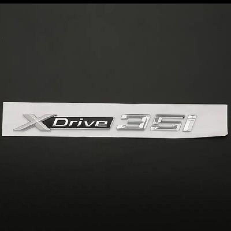 1X новый ABS хромированный автомобильный логотип XDrive, наклейка с эмблемой X Drive 20i 25i 28i 30i 35i 40i 48i 50i для B + W X1 X3 X4 X5 X6