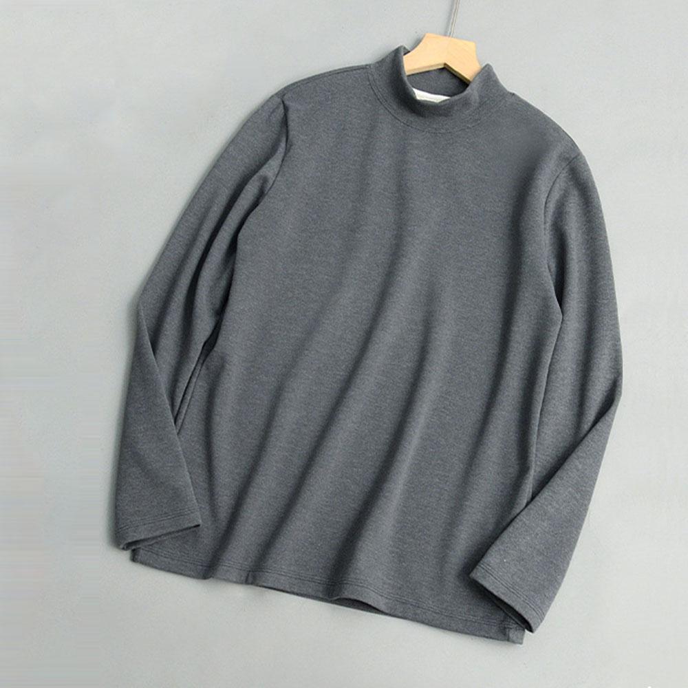 Мужская и женская зимняя осенняя шерстяная водолазка из натурального шелка, свитер, термобелье, майки, блузки, топы, футболки для мужчин, корейская одежда