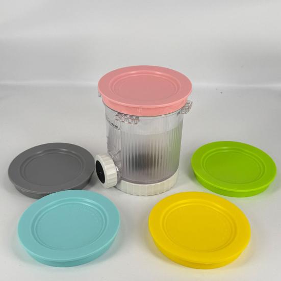 Swirl Pints for Ninja Ice Cream Maker Creami Containers Replacement for Soft Smoothie Maker Cup Reusable Cyclone Cups