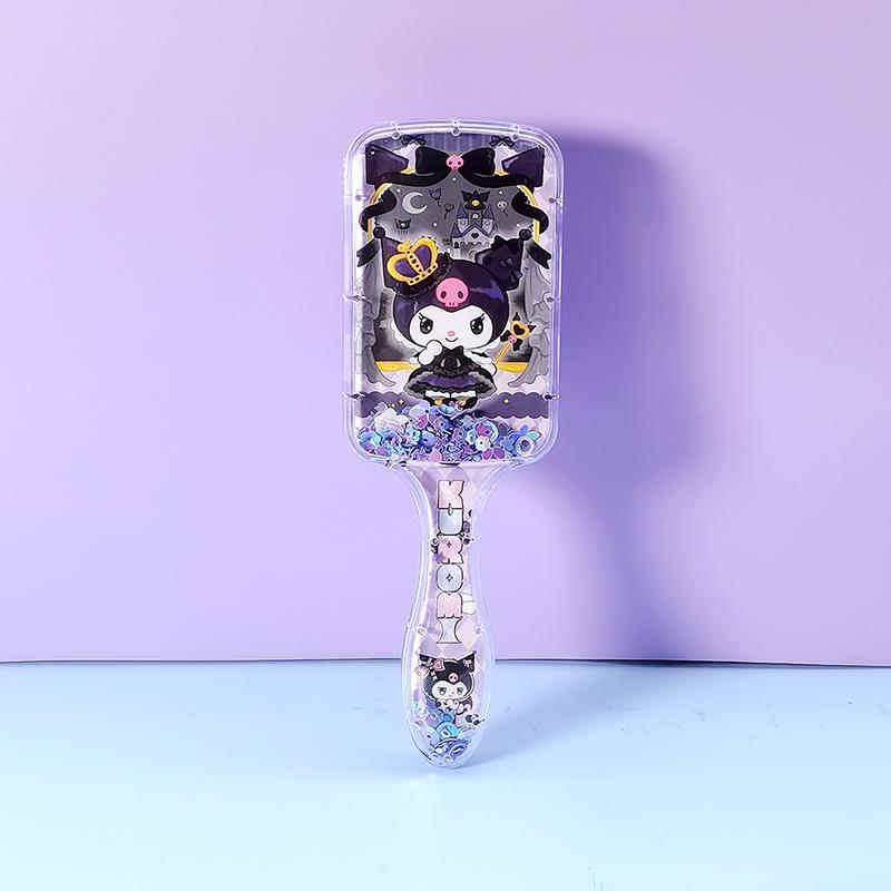 Кавайные расчески Sanrio Kuromi с воздушной подушкой и массажем, My Melody, Cinnamoroll, расческа для волос, парикмахерский инструмент, подарок для девочек