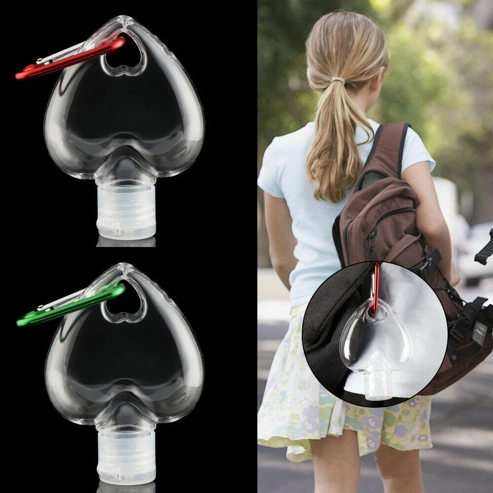 Форма Пластик С кольцом для ключей Многоразовая бутылка Бутылка для жидкого мыла Косметический контейнер Бутылка-спрей