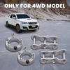 Лифт-комплект 3 дюйма спереди, 2 дюйма сзади для Toyota Hilux Vigo 4WD. Проставочные чашки стоек, серьги.