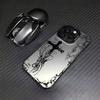 Чехол для телефона для iPhone 17 16e 16 15 14 13 12 11 mini Pro Max X XR 8 7 Air Plus Противоударный Матовая задняя панель Крутой темный готический крест