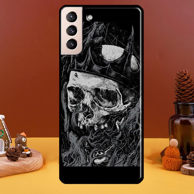 Готический модный чехол с черепом для Samsung Galaxy S21 S20 FE Note 20 S22 Ultra Note 10 S8 S9 S10 Plus, чехол для телефона