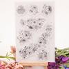 Flower Vine Silicone Clear Seal Stamp DIY Scrapbooking Embossing Photo Album Decorative Paper Card Craft Art Handmade Gift