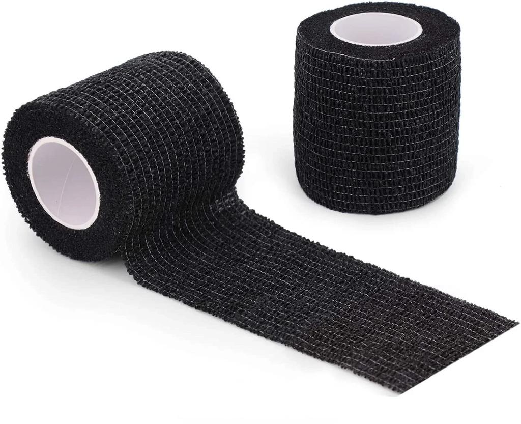 Self-Adhesive Protective Tape Wrap Tactical Camo Multi-Functional Non-Woven Fabric Stealth Tape Stretch Bandage Outdoor Hunting