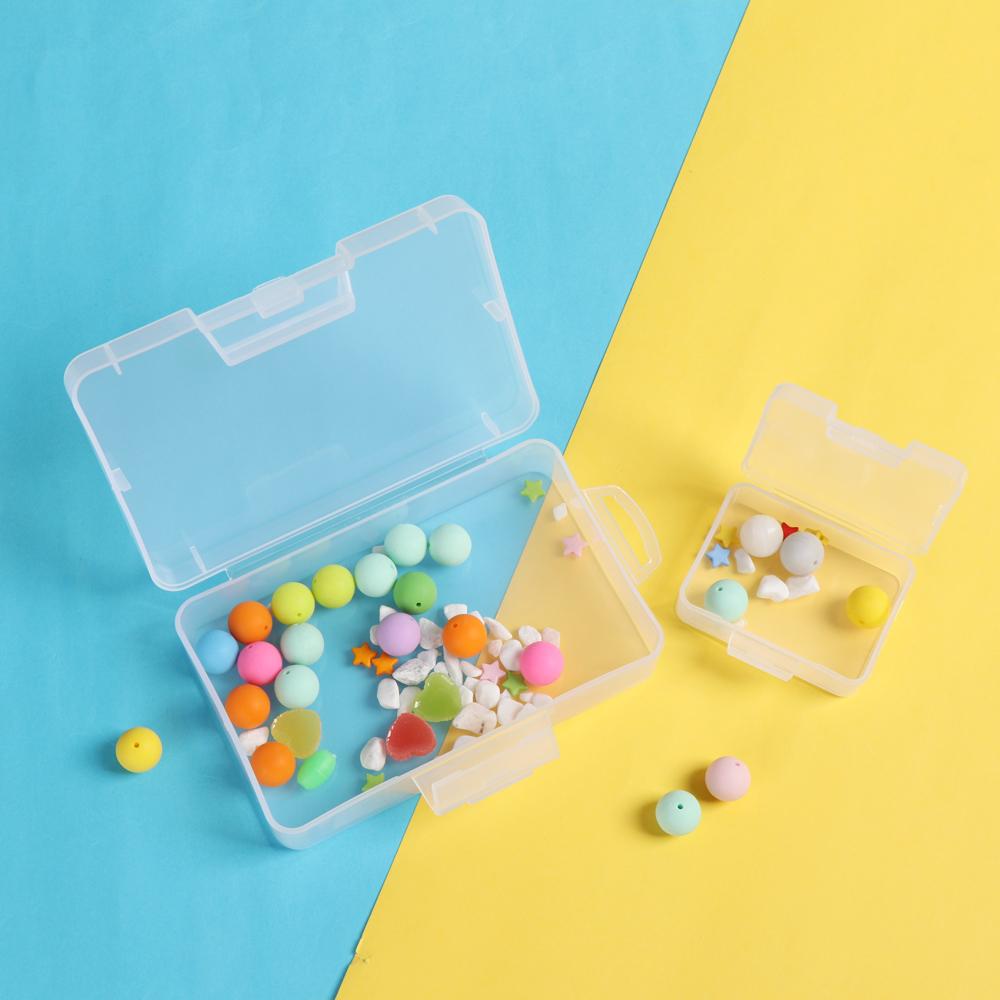 Plastic Clips Boxes Pill Storage Supply Craft Bead Holder Jewelry Diamond Container Storage Box