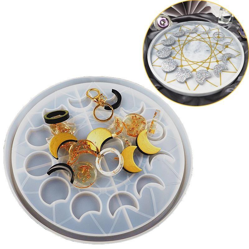 DIY фазовая пластина из смолы, формы для подвески в форме ушей, эпоксидная смола, силиконовые инструменты, форма для литья, принадлежности для рукоделия