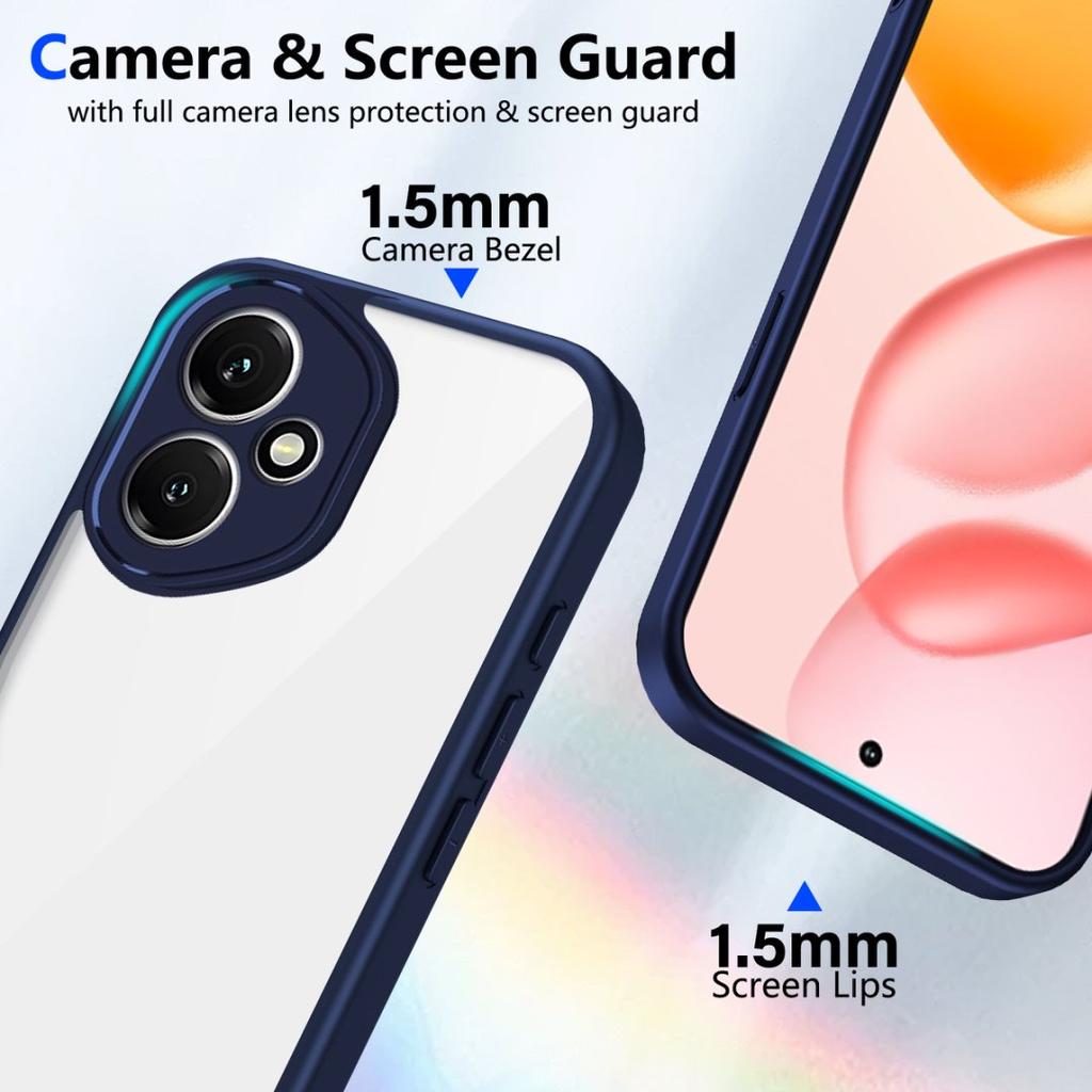 Прозрачный мягкий чехол для телефона для Honor 400 Pro X8C X9B X6C X7C X9C X60 Pro Magic 6 Lite Противоударная крышка Жесткая акриловая задняя панель