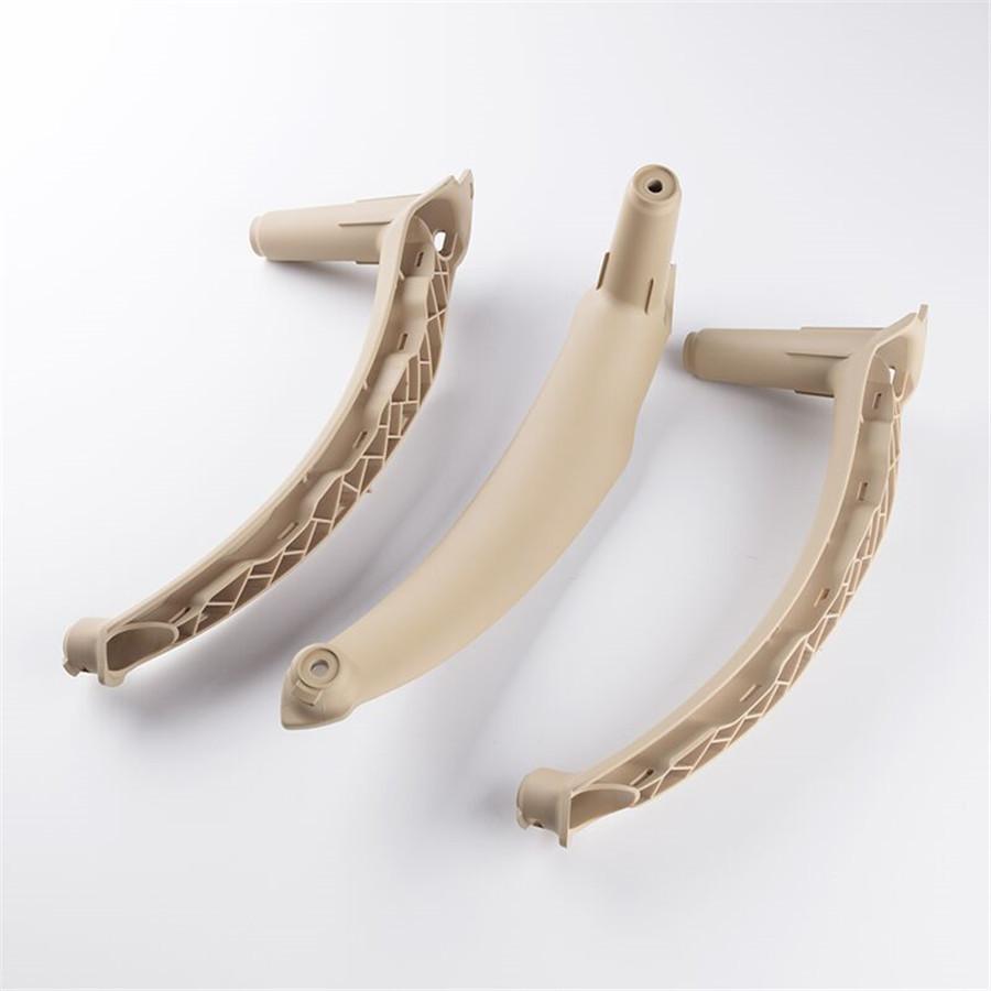 Бежевые правые внутренние ручки дверей автомобиля Внутренняя ручка дверной панели Накладка-накладка для BMW E70 X5 51416969402