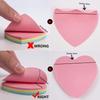 500/1000 Sheets Sticky Notes 3 Inch,Cute Shape Sticky Notes for Organizing,Reminders,To Do Lists,School Supplies,Office Products Self-Sticky Note Pads