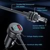 Для зарядного устройства Starlink Mini Двойное USB автомобильное зарядное устройство 12В-24В Автомобили 2-метровый DC-кабель Цифровой вольтметр Водонепроницаемый удлинитель