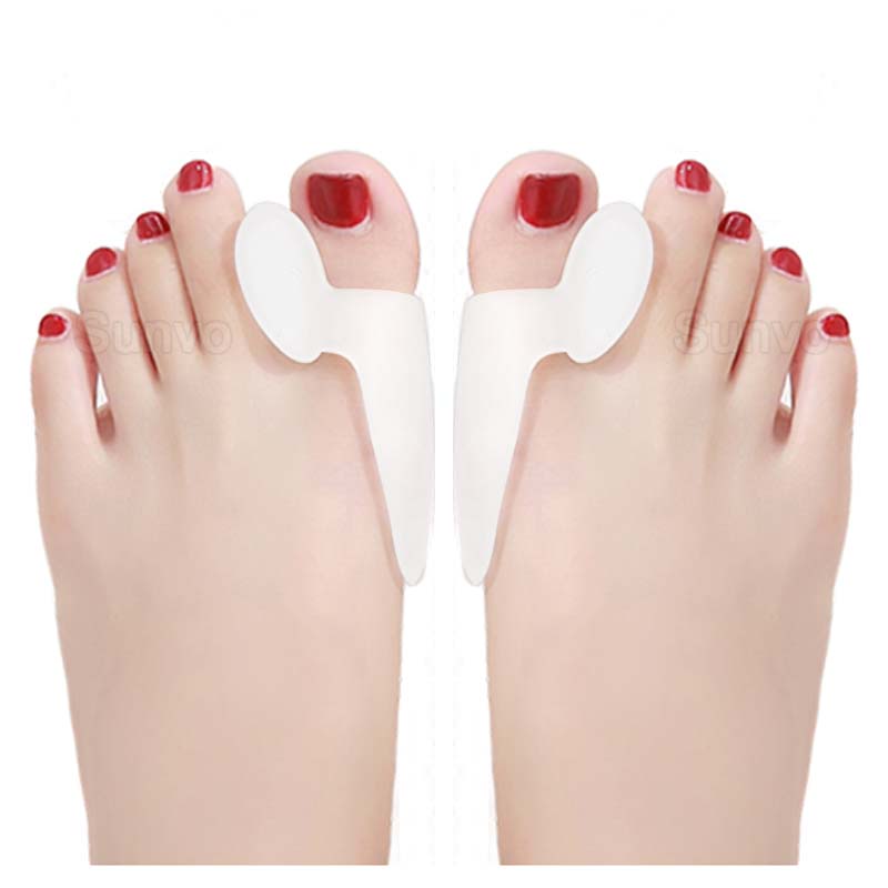 Силиконовый разделитель большого пальца ноги, шина для перекрытия костей большого пальца ноги, корректор для ухода за ногами, ортопедические вставки