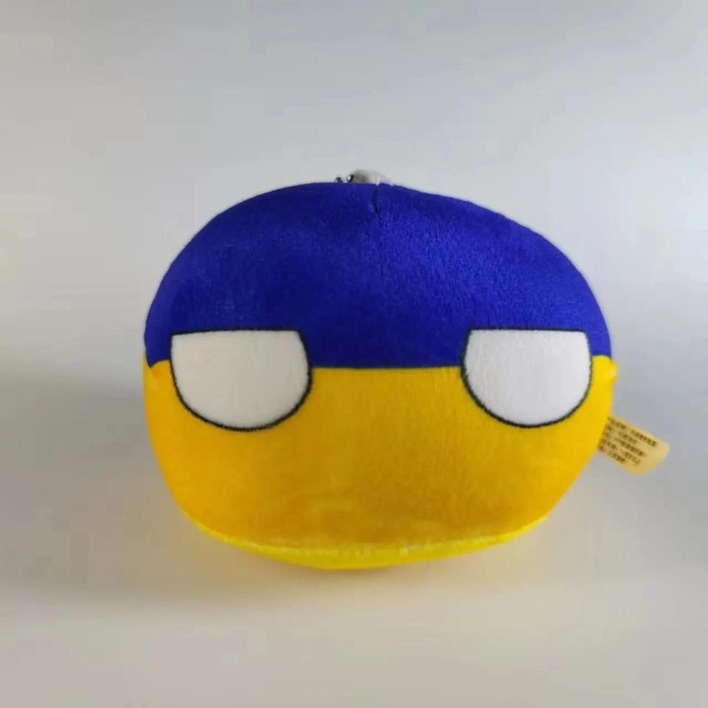 10cm Polandball Mini Plush Toy Kazakhstan Israel Palestine Iraq Egypt Countryball Anime Peripheral Gifts