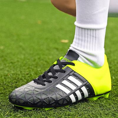 Нескользящие и износостойкие футбольные бутсы с длинными шипами подходят для различных площадок для повышения устойчивости, подходят для любителей