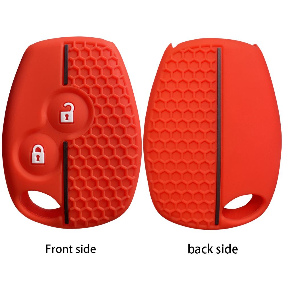Силиконовый чехол для ключа держатель чехол для ключа для Renault Clio 3 Logan 2 Dacia Duster sandero stepway Lada Largus для Nissan Almera terrano