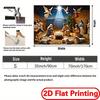 2D Nativity Stable Banner with Sheep Angels & Christmas Star Supplies