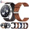 Кожаный ремешок для Xiaomi Watch S1 / Amazfit GTR 2/47 мм, браслет для женщин и мужчин, аксессуары для смарт-часов Huawei GT2 Pro