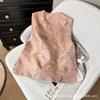 2025 Жаккардовый атласный жилет женский весенний высококлассный розовый шикарный жилет