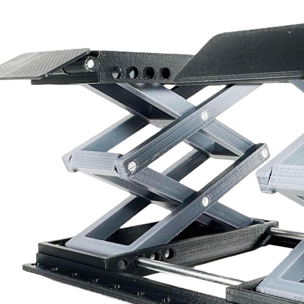 RC Car Stand,RC Miniature Lifting Platform, Portable for 1/ 18 Scale Crawler Adjustable