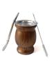 230ML Yerba Mate Cup Set Stainless Steel Includes Double Cleaning Brush Straw Anti Scalding Insulated Cup Home Teaware