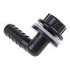 Plastic Fitting Water for Tank Connector Elbow Adapter for Rain Barrels Small Water Tanks Poultry Waterer Equipment
