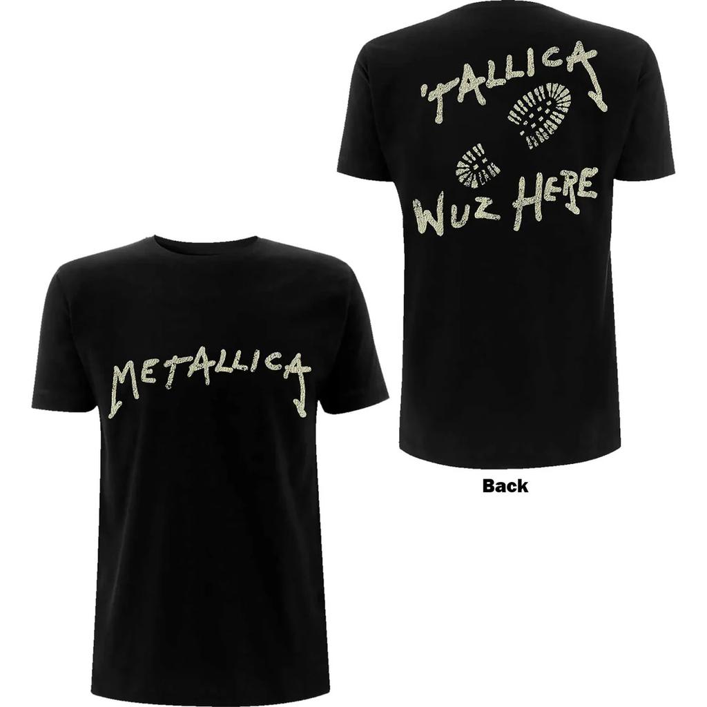 Футболки с графическим принтом группы Metallica, подходящие для всех сезонов, с короткими рукавами, свободного кроя, повседневные, мужские и женские, роскошные, модные