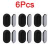 6 Pack Magnetic Wall Mount Remote Control Holder, Practical Remote Holder For Household Tv Appliance Storage Organizer JYSNJ04